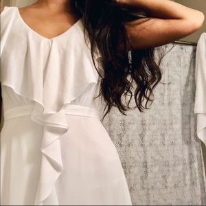 White BCBG Maxazira dress